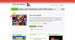 Desktop Screenshot of hry-na-mobil.stahuj-online.sk